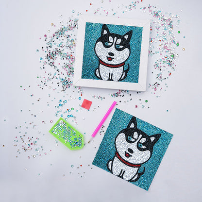 Animal - Special Shaped Drill Diamond Painting 15*15CM