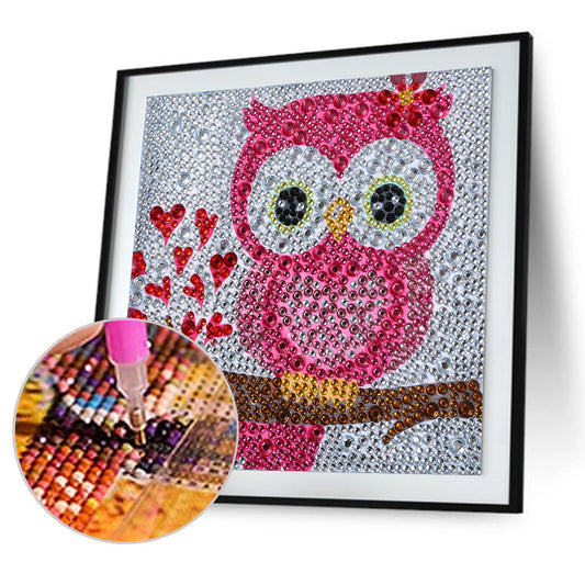 Animal - Special Shaped Drill Diamond Painting 15*15CM