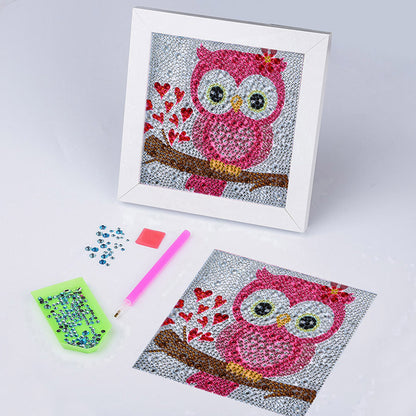 Animal - Special Shaped Drill Diamond Painting 15*15CM