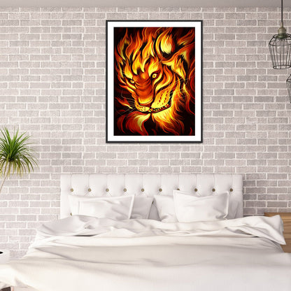 Tiger - Full Square Drill Diamond Painting 50*60CM