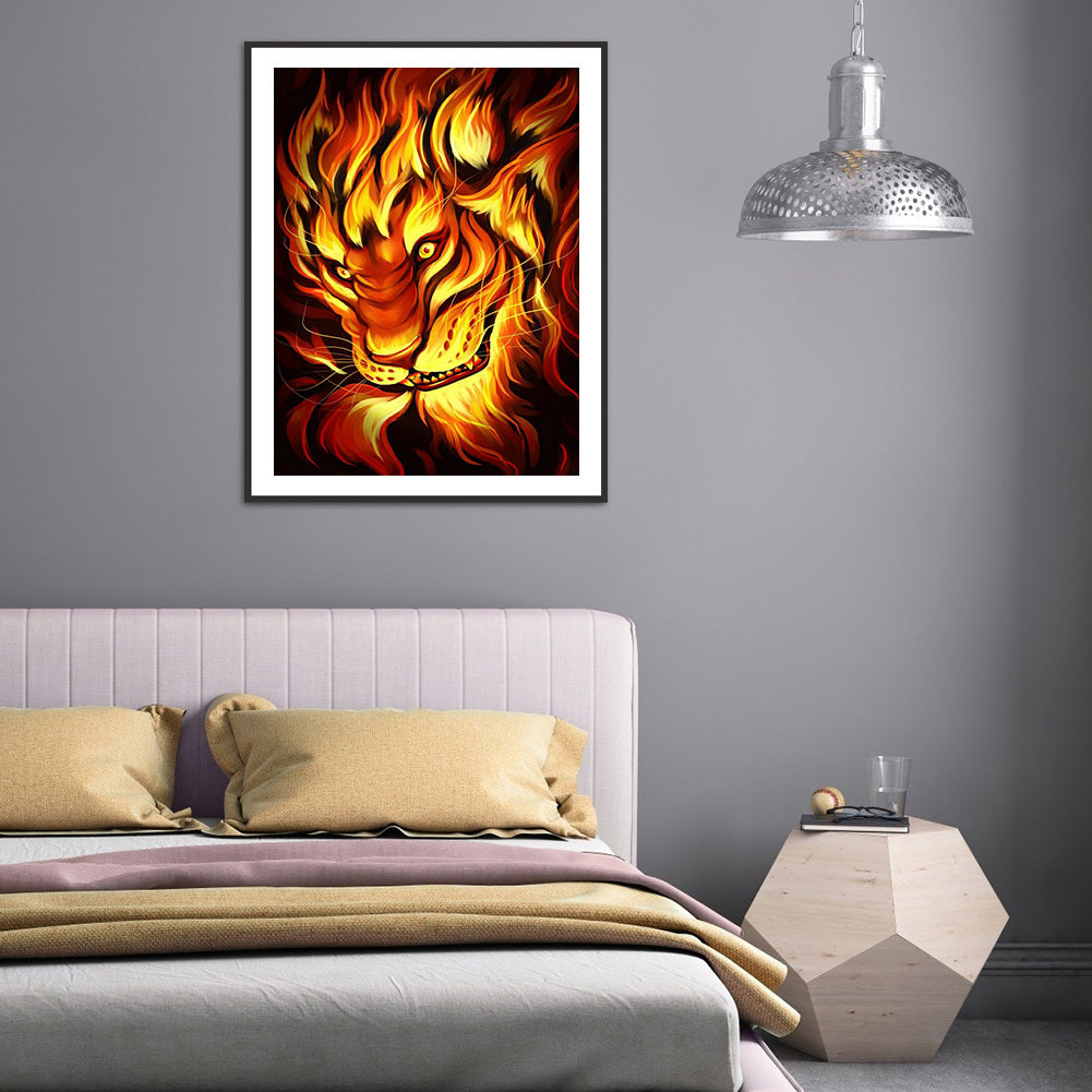 Tiger - Full Square Drill Diamond Painting 50*60CM