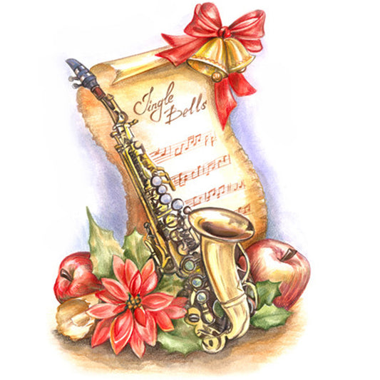 Musical Instrument - Full Round Drill Diamond Painting 40*50CM