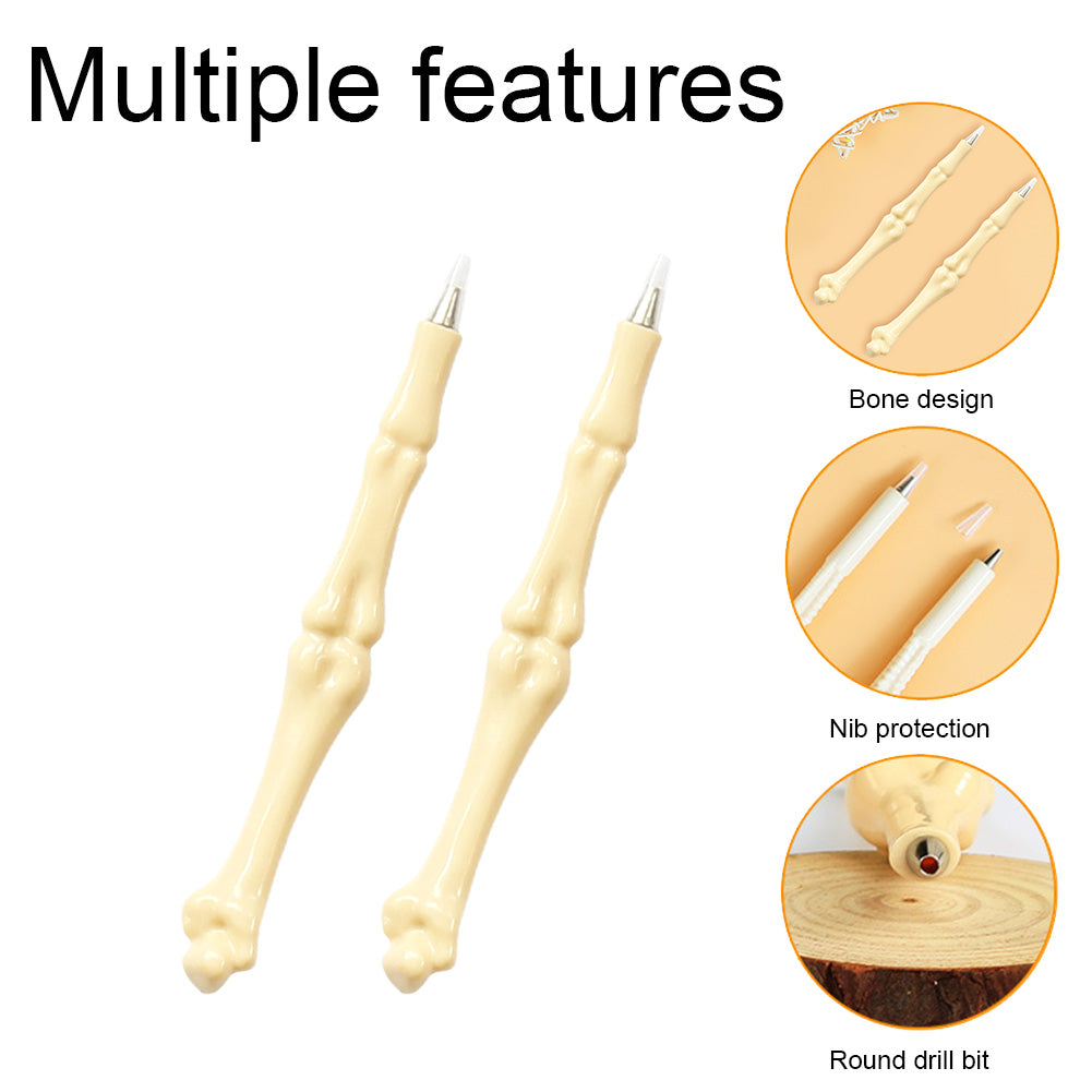 Bone Shape Diamond Painting Pen Round/Square Tip Point Drills Pens DIY Tool