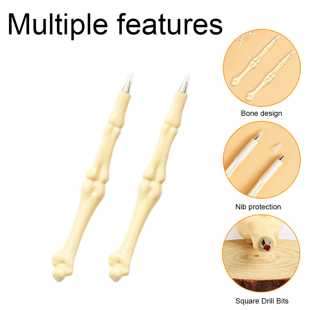 Bone Shape Diamond Painting Pen Round/Square Tip Point Drills Pens DIY Tool