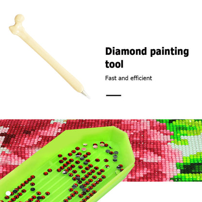 Bone Shape Diamond Painting Pen Round/Square Tip Point Drills Pens DIY Tool