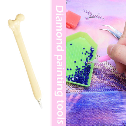 Bone Shape Diamond Painting Pen Round/Square Tip Point Drills Pens DIY Tool
