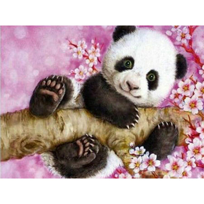 Panda - Full Round Drill Diamond Painting 40*30CM