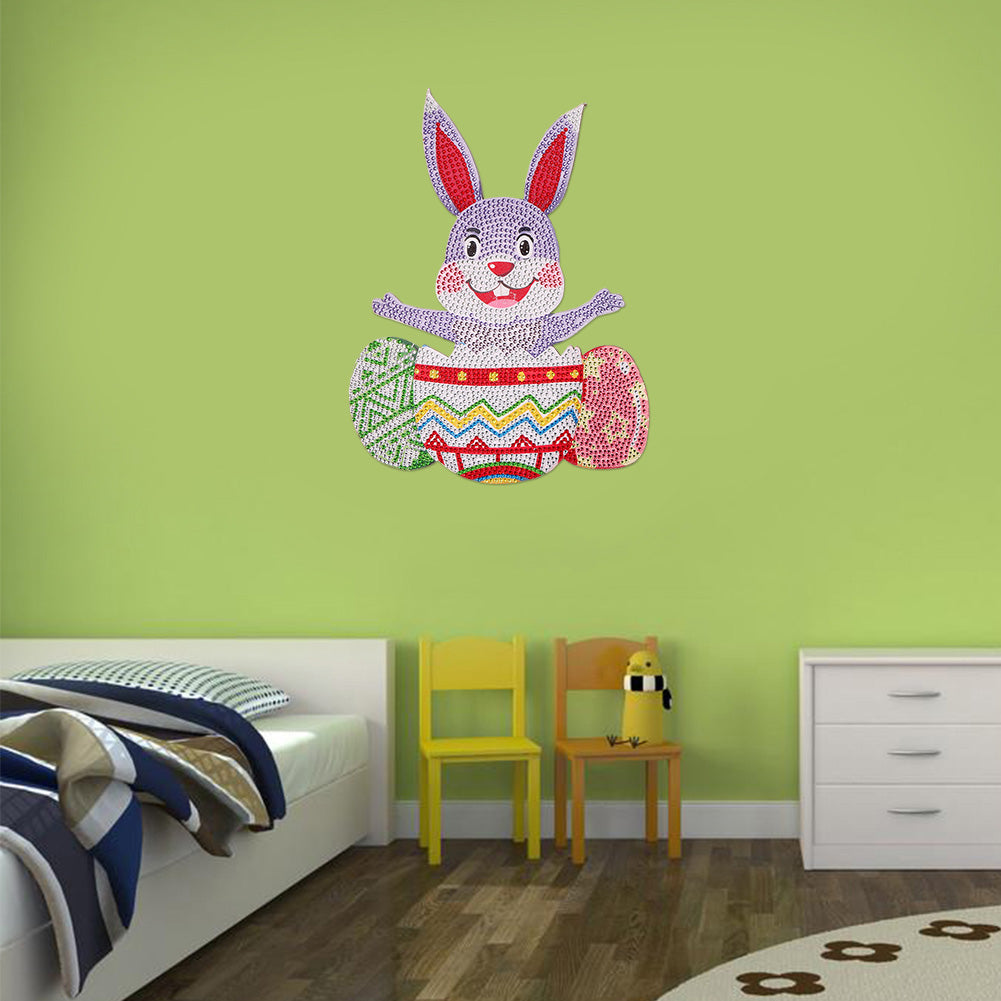 5D DIY Diamond Painting Handmade Easter Rhinestone Pictures Wall Sticker