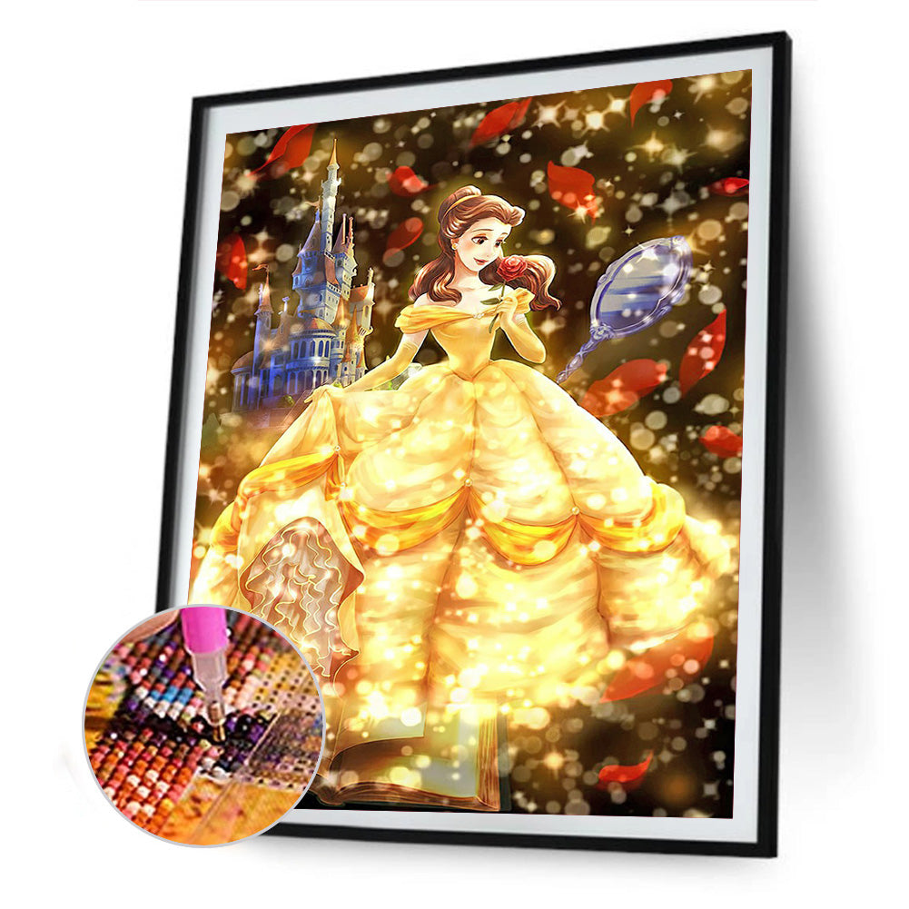 Princess Girl - Full Round Drill Diamond Painting 40*50CM