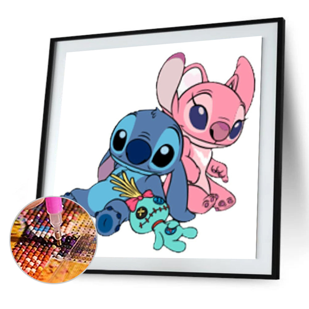 Monster Family - Full Round Drill Diamond Painting 30*30CM
