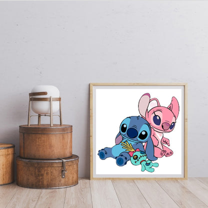 Monster Family - Full Round Drill Diamond Painting 30*30CM