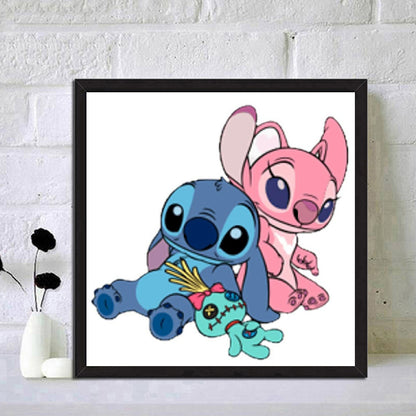 Monster Family - Full Round Drill Diamond Painting 30*30CM