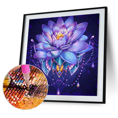 Flower - Full Square Drill Diamond Painting 30*30CM