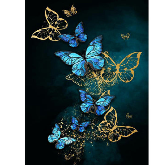 Butterfly - Full Square Drill Diamond Painting 40*50CM