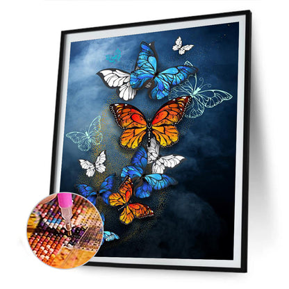 Butterflies - Full Square Drill Diamond Painting 35*45CM