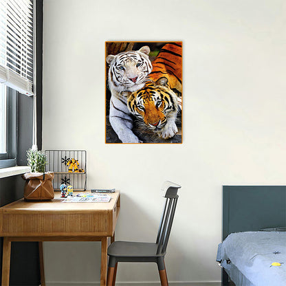 Tiger - Full Round Drill Diamond Painting 30*40CM