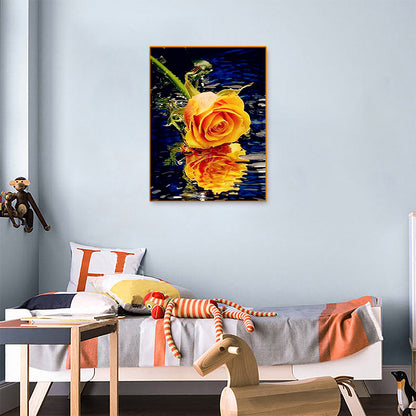 Rose - Full Round Drill Diamond Painting 30*40CM