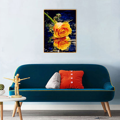 Rose - Full Round Drill Diamond Painting 30*40CM