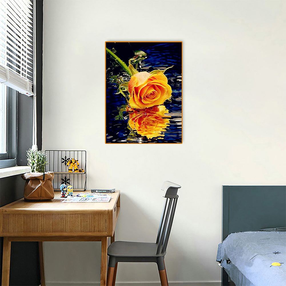 Rose - Full Round Drill Diamond Painting 30*40CM