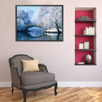 Farm Scene - Full Round Drill Diamond Painting 50*40CM