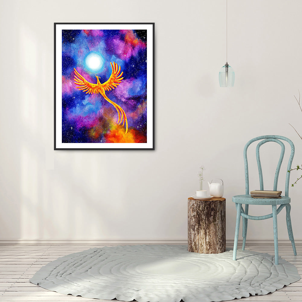 Air Phoenix - Full Round Drill Diamond Painting 30*40CM