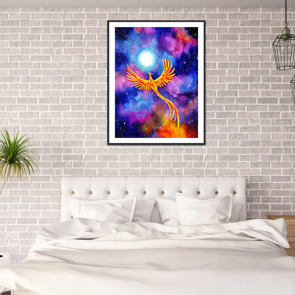 Air Phoenix - Full Round Drill Diamond Painting 30*40CM