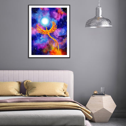 Air Phoenix - Full Round Drill Diamond Painting 30*40CM