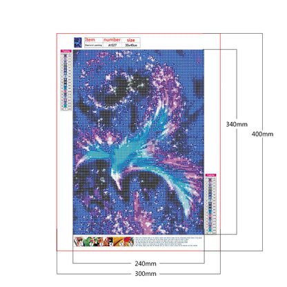 Air Phoenix - Full Round Drill Diamond Painting 30*40CM