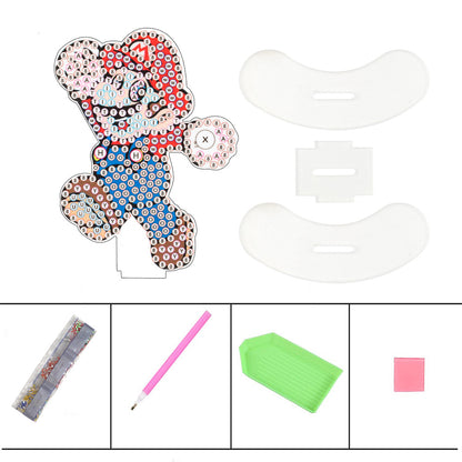 DIY Diamond Painting Tumbler Kits Handmade Mosaic Art Craft Cartoon Toys