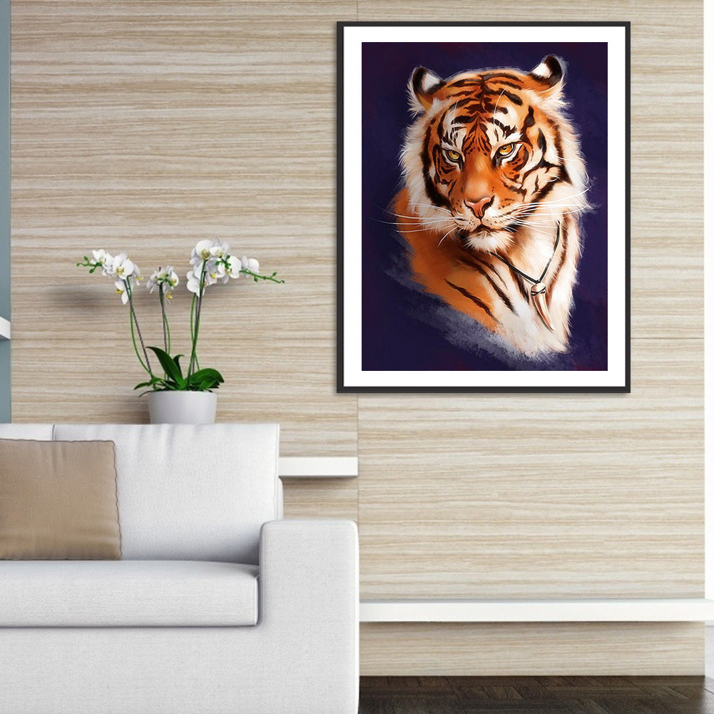 Tiger - Full Square Drill Diamond Painting 30*40CM