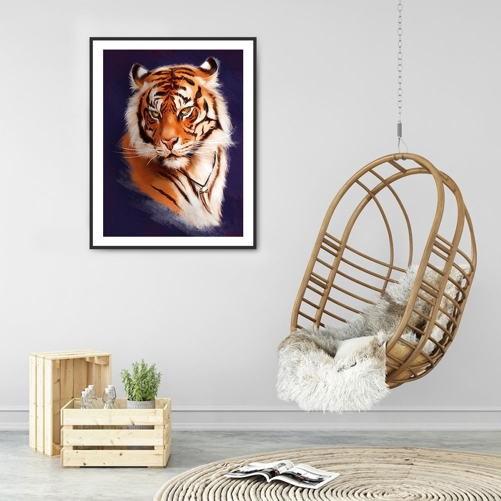 Tiger - Full Square Drill Diamond Painting 30*40CM