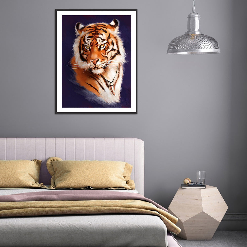 Tiger - Full Square Drill Diamond Painting 30*40CM