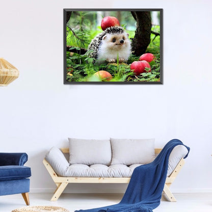 Woods Hedgehog - Full Square Drill Diamond Painting 40*30CM