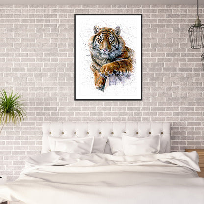 Tiger Animal - Full Square Drill Diamond Painting 40*50CM