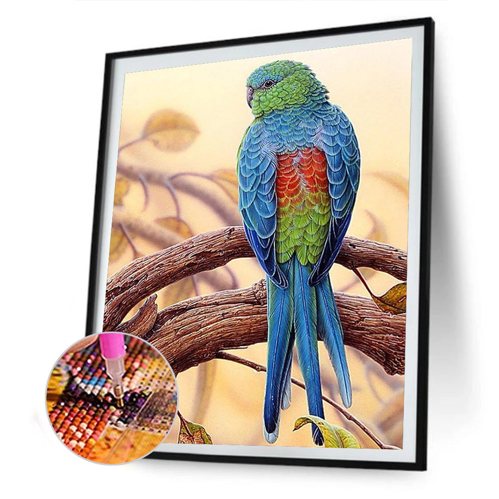 Parrot - Full Square Drill Diamond Painting 40*50CM