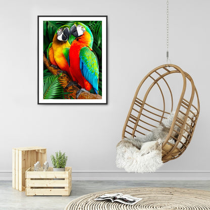 Parrot - Full Square Drill Diamond Painting 50*60CM