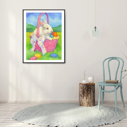 Easter Bunny - Full Round Drill Diamond Painting 30*40CM