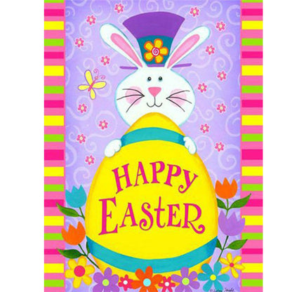 Easter Bunny - Full Round Drill Diamond Painting 30*40CM