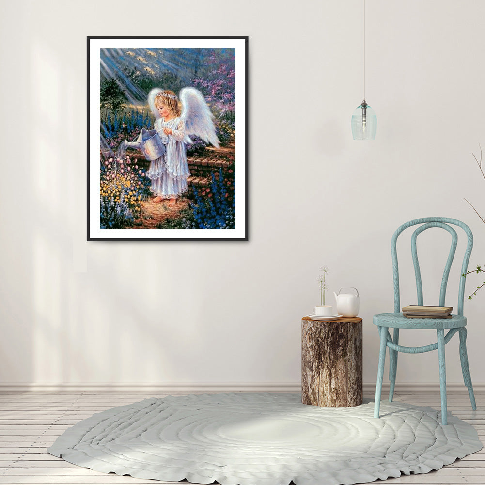 Garden Baby - Full Round Drill Diamond Painting 40*50CM