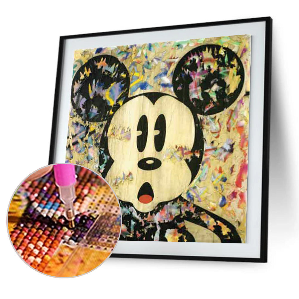 Cartoon Mouse - Full Round Drill Diamond Painting 30*30CM