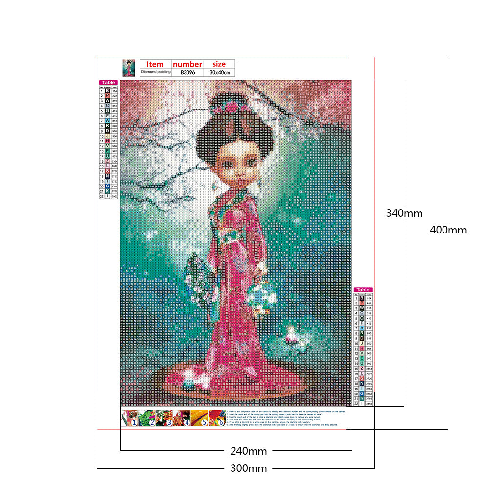 Ugly Doll - Full Round Drill Diamond Painting 30*40CM