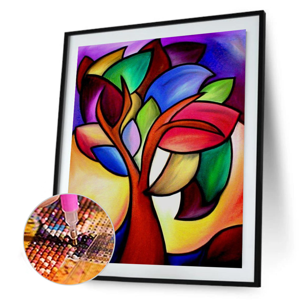 Abstract Pattern - Full Round Drill Diamond Painting 30*40CM