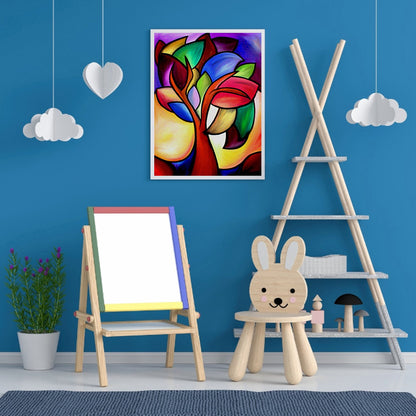 Abstract Pattern - Full Round Drill Diamond Painting 30*40CM