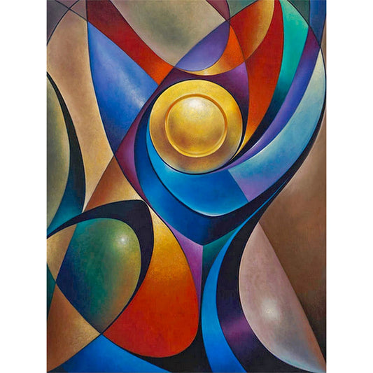 Abstract Pattern - Full Round Drill Diamond Painting 30*40CM