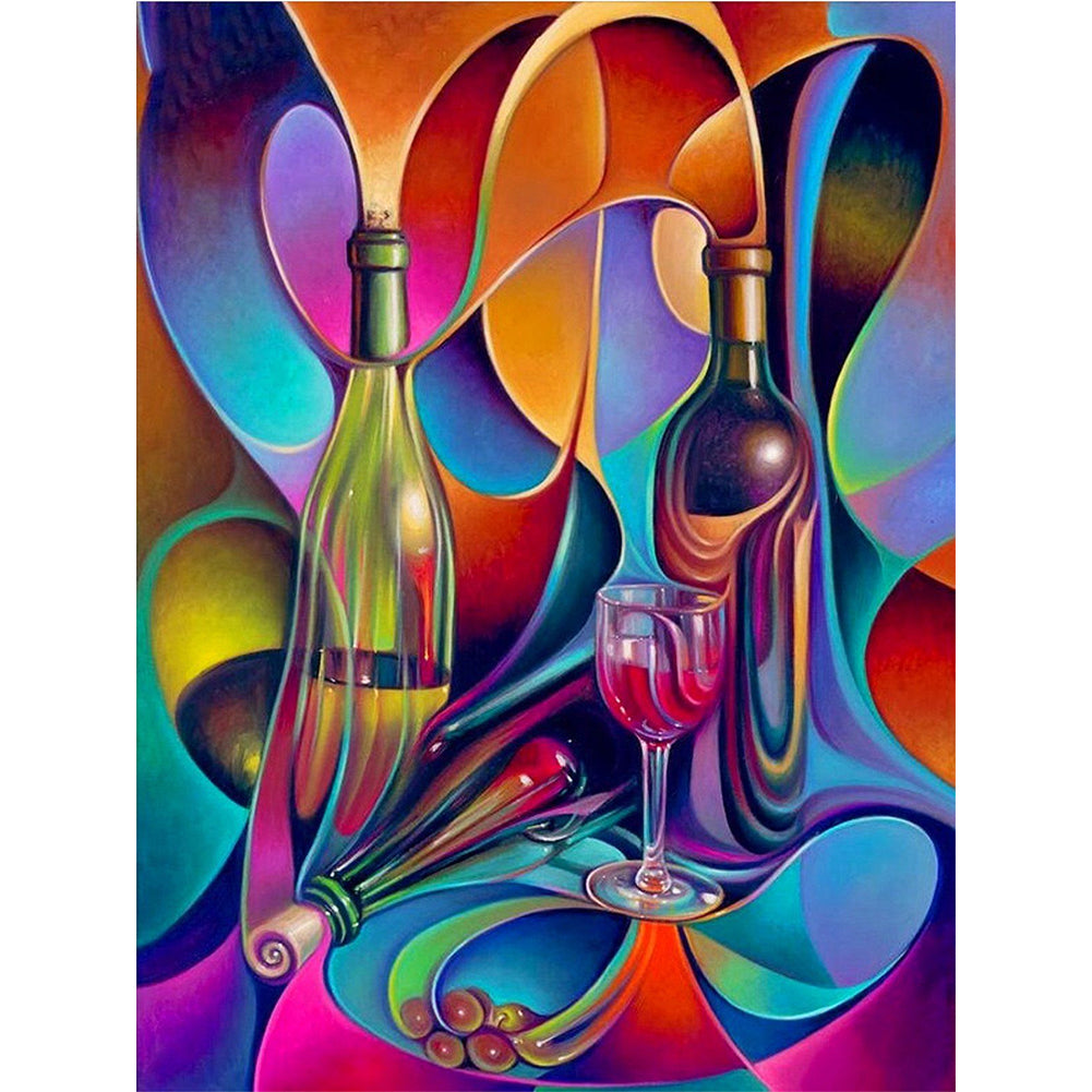 Abstract Pattern - Full Round Drill Diamond Painting 30*40CM