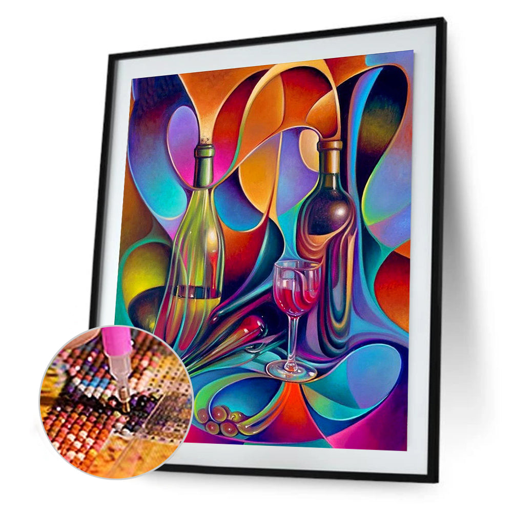 Abstract Pattern - Full Round Drill Diamond Painting 30*40CM