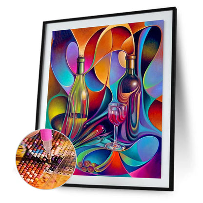 Abstract Pattern - Full Round Drill Diamond Painting 30*40CM