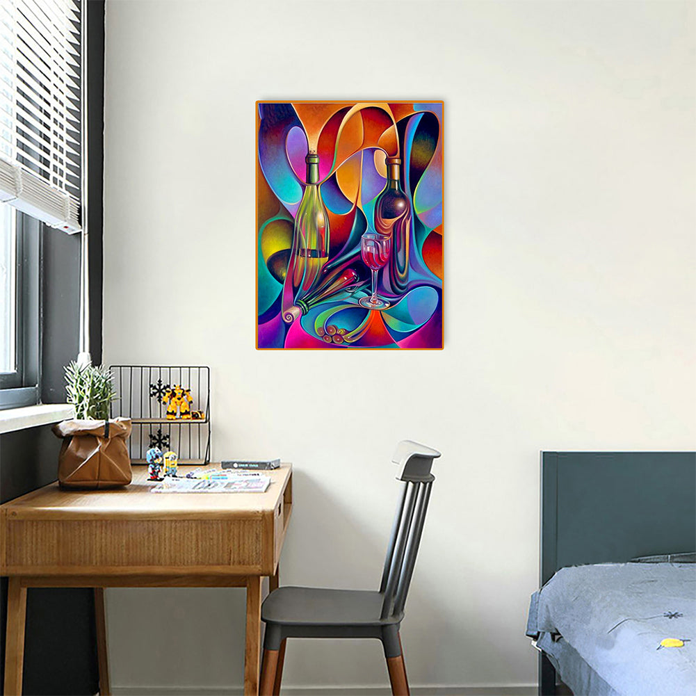 Abstract Pattern - Full Round Drill Diamond Painting 30*40CM