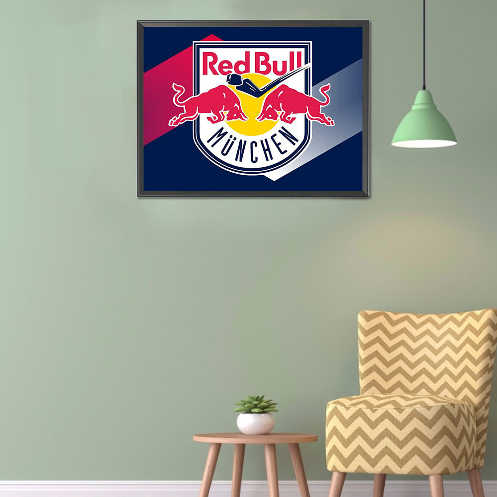 Team Logo - Full Round Drill Diamond Painting 40*30CM