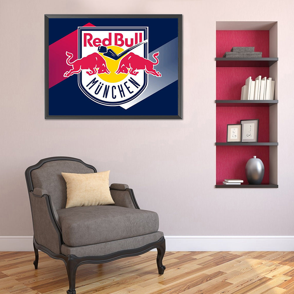 Team Logo - Full Round Drill Diamond Painting 40*30CM